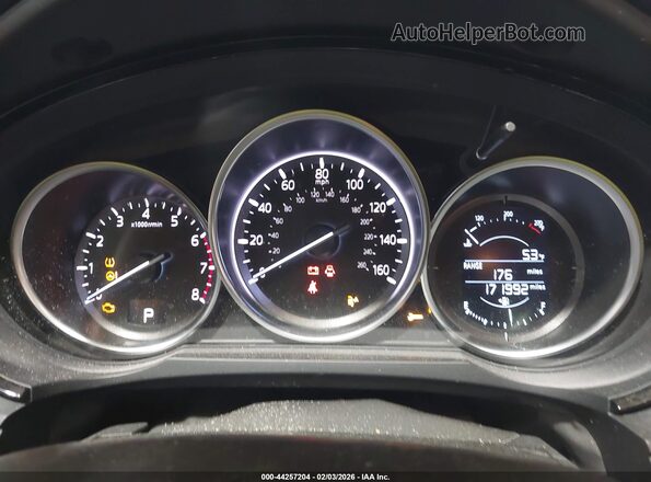 JM3TCACY3G0112059 2016 MAZDA CX-9 White უკანა სავარძლების ხედი