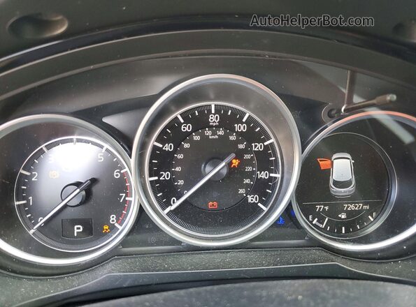 JM3TCACY3L0416289 2020 MAZDA CX-9 Черный Вид щитка приборов