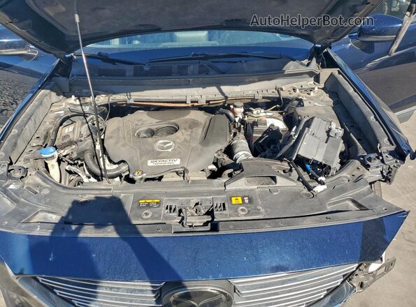 JM3TCACYXJ0218547 2018 MAZDA CX-9 Синий Вид задней части салона