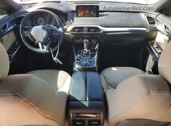 JM3TCADY5J0203534 2018 MAZDA CX-9 Красный Вид панели приборов