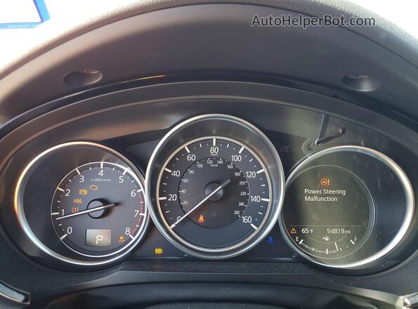 JM3TCADY5J0203534 2018 MAZDA CX-9 Красный Вид щитка приборов