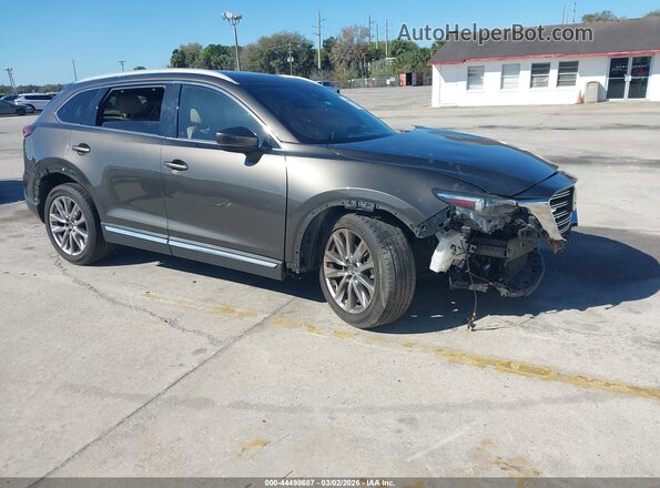 JM3TCADY7J0216205 2018 MAZDA CX-9 Коричневый Передняя правая четверть