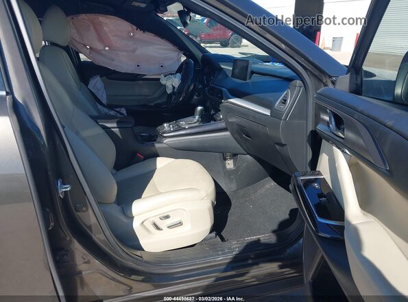 JM3TCADY7J0216205 2018 MAZDA CX-9 Коричневый Вид салона спереди