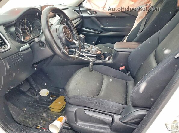 JM3TCBBY0G0122121 2016 MAZDA CX-9 Белый Вид салона спереди