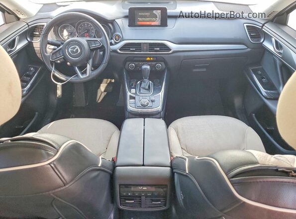 JM3TCBBY1G0109717 2016 MAZDA CX-9 Белый Вид панели приборов