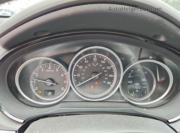 JM3TCBBY4G0109582 2016 MAZDA CX-9 Синий Вид щитка приборов