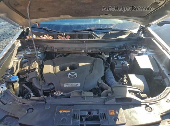 JM3TCBCY2K0328225 2019 MAZDA CX-9 Silver Engine compartment view