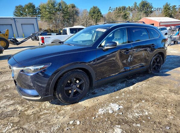 JM3TCBCY3H0132917 2017 MAZDA CX-9 Blue წინა მარცხენა ხედი სამი მეოთხედიდან
