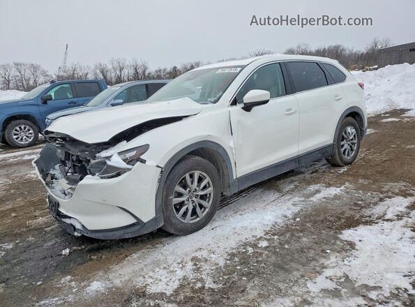 JM3TCBCY3K0305620 2019 MAZDA CX-9 White Vista tres cuartos delantera izquierda