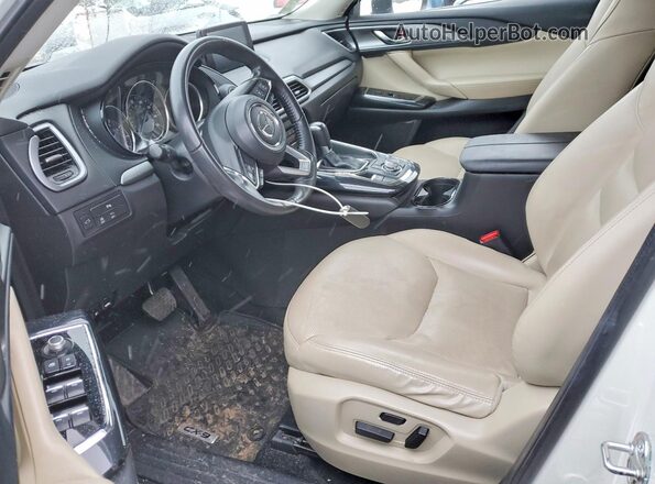 JM3TCBCY3K0305620 2019 MAZDA CX-9 White Vista interior delantera