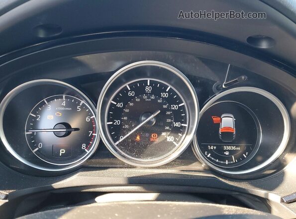 JM3TCBCY3P0648354 2023 MAZDA CX-9 Серебряный Вид щитка приборов