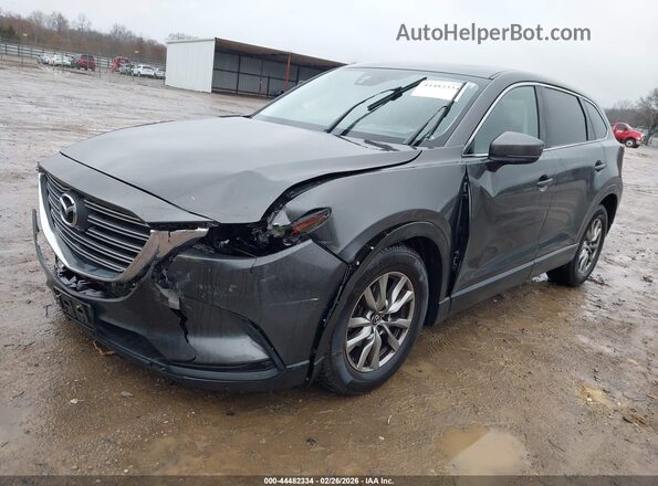 JM3TCBCY4H0133512 2017 MAZDA CX-9 Gray Vista tres cuartos delantera izquierda