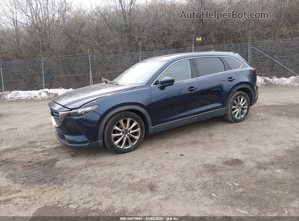 JM3TCBCY4H0133896 2017 MAZDA CX-9 Dark Blue Առջևի ձախ երեք քառորդ տեսարան