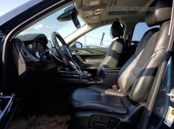 JM3TCBCY4K0334480 2019 MAZDA CX-9 Blue Front interior view