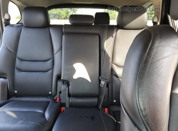 JM3TCBCY4K0334480 2019 MAZDA CX-9 Blue Rear seats view