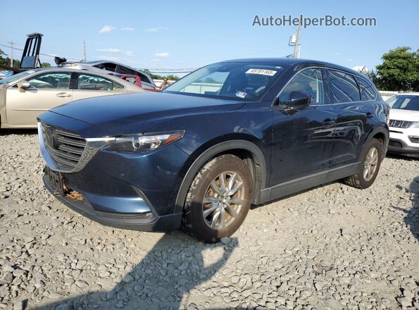 JM3TCBCY4K0334480 2019 MAZDA CX-9 Blue Front left