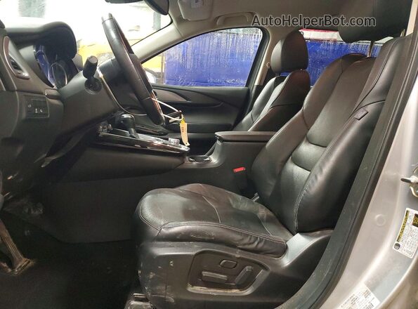JM3TCBCY4M0525982 2021 MAZDA CX-9 Silver Widok wnętrza z przodu