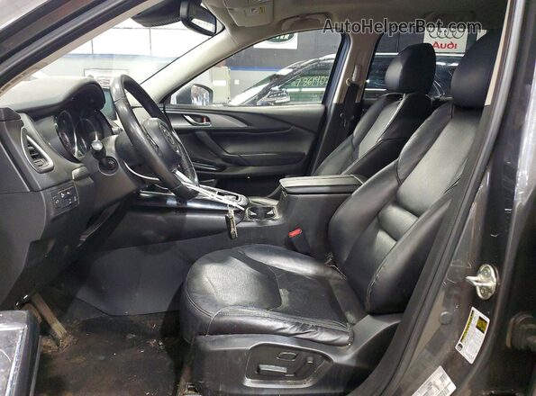 JM3TCBCY9H0140021 2017 MAZDA CX-9 Серый Вид салона спереди