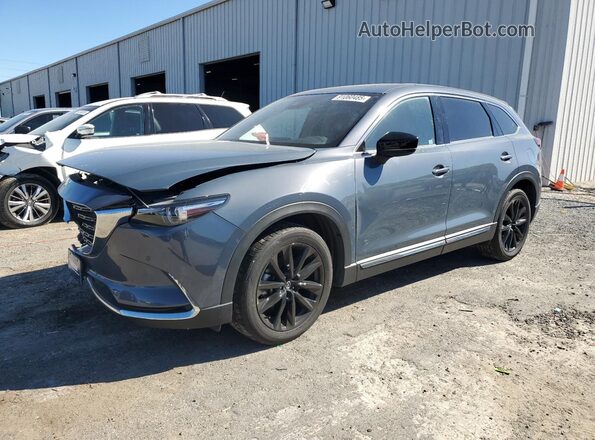 JM3TCBDY0P0640095 2023 MAZDA CX-9 Серый Передняя левая четверть