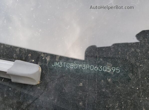 JM3TCBDY3P0630595 2023 MAZDA CX-9 Blue Widok naklejki z numerem VIN