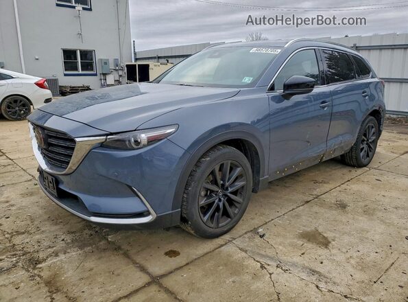 JM3TCBDY7P0655645 2023 MAZDA CX-9 Синий Передняя левая четверть