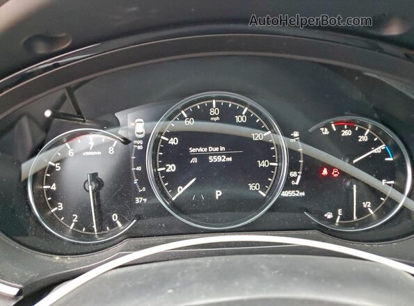 JM3TCBDY7P0655645 2023 MAZDA CX-9 Синий Вид щитка приборов