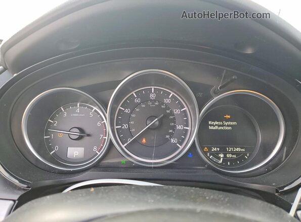 JM3TCBDY8H0132037 2017 MAZDA CX-9 Silver Vista del cuadro de instrumentos