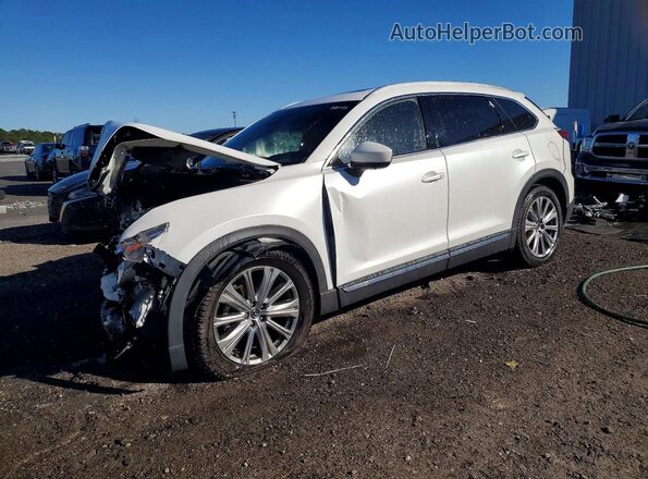JM3TCBEY2M0537013 2021 MAZDA CX-9 Белый Передняя левая четверть