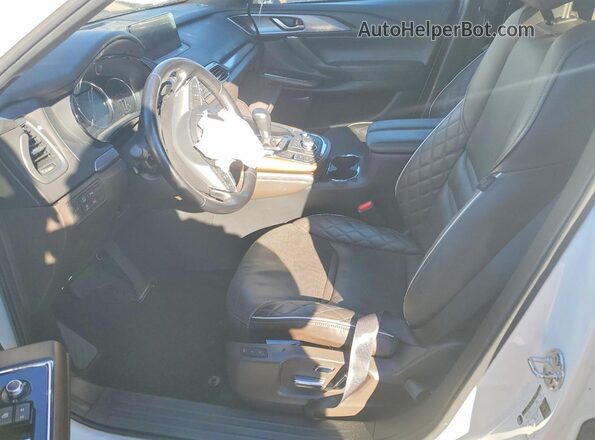 JM3TCBEY2M0537013 2021 MAZDA CX-9 Белый Вид салона спереди