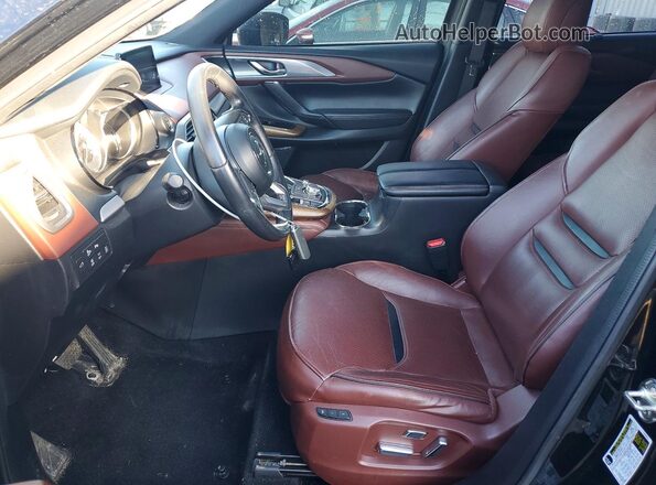 JM3TCBEY6H0129796 2017 MAZDA CX-9 Черный Вид салона спереди