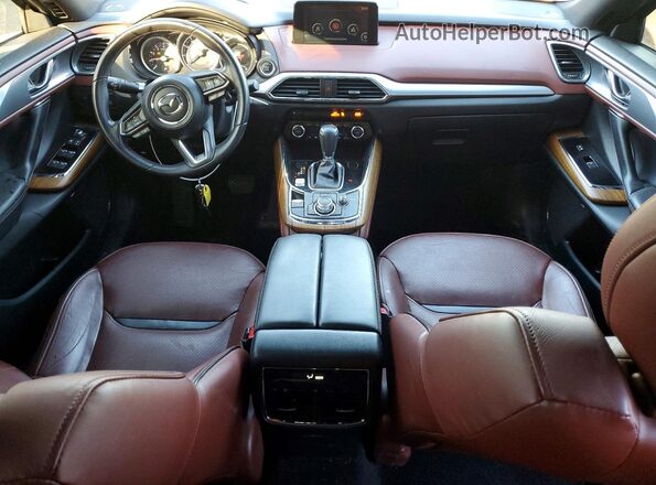 JM3TCBEY6H0129796 2017 MAZDA CX-9 Черный Вид панели приборов