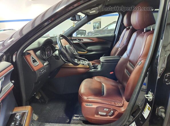 JM3TCBEY7G0112181 2016 MAZDA CX-9 Угольный Вид салона спереди