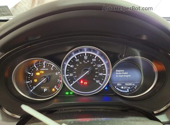JM3TCBEY7G0112181 2016 MAZDA CX-9 Угольный Вид щитка приборов
