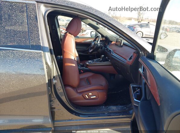 JM3TCBEY8K0300359 2019 MAZDA CX-9 Серый Вид салона спереди
