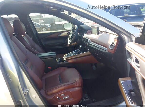 JM3TCBEY9J0229347 2018 MAZDA CX-9 Silver Widok wnętrza z przodu