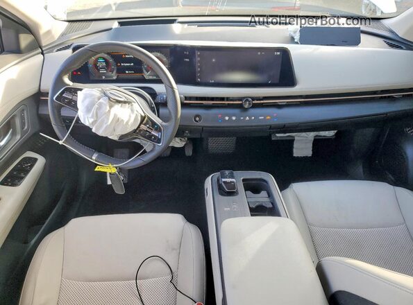 JN1AF0BA4RM432883 2024 NISSAN ARIYA White Vista del salpicadero
