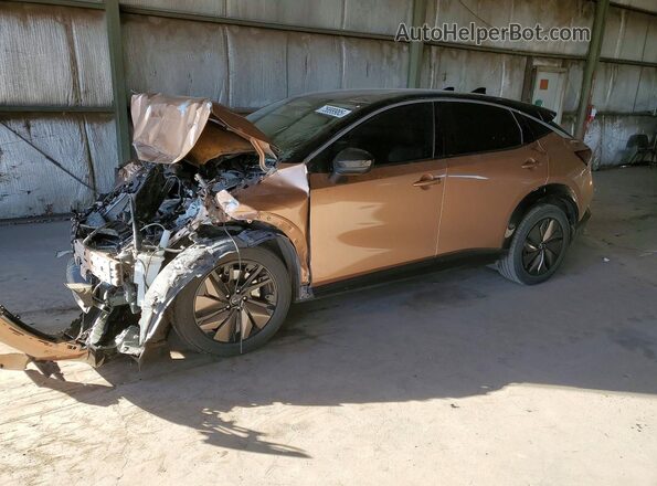 JN1BF0BA4PM404969 2023 NISSAN ARIYA Золотой Передняя левая четверть