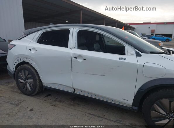 JN1BF0BA9PM404482 2023 NISSAN ARIYA Белый Вид спереди