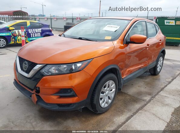 JN1BJ1CV0LW277643 2020 NISSAN ROGUE Orange Przód lewy
