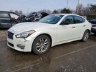 2017 Infiniti Q70 3.7 White vin: JN1BY1AP0HM740223