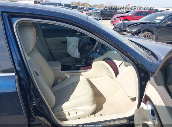 JN1BY1AP6JM180522 2018 INFINITI Q70 Синий Вид салона спереди