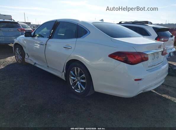 JN1BY1AP6JM180696 2018 INFINITI Q70 Белый Задняя левая четверть