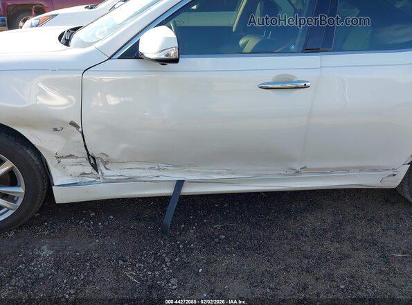JN1BY1AP6JM180696 2018 INFINITI Q70 Белый Вид спереди