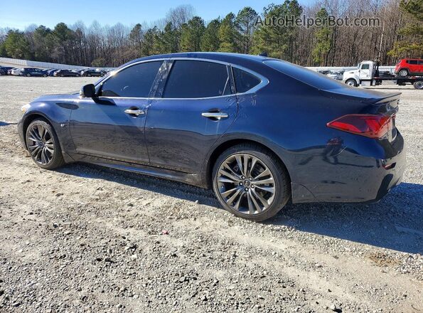 JN1BY1AP8HM740440 2017 INFINITI Q70 Синий Задняя левая четверть