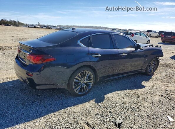 JN1BY1AP8HM740440 2017 INFINITI Q70 Синий Задняя правая четверть