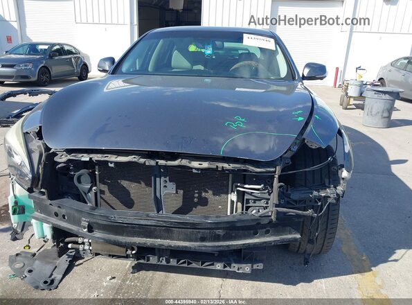 JN1BY1AP9JM180790 2018 INFINITI Q70 Серый Вид задней части салона
