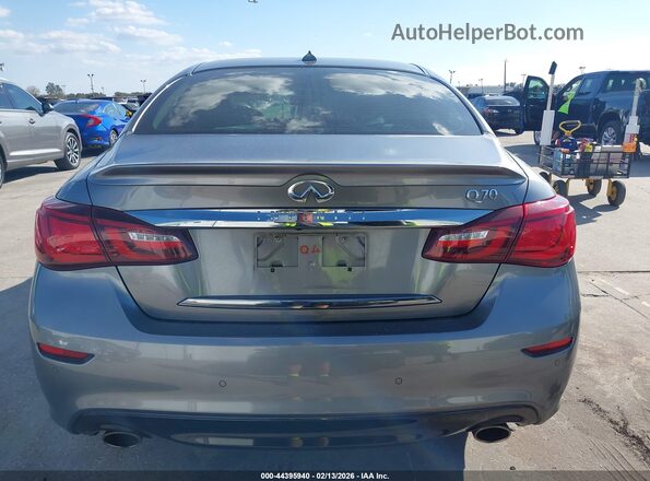 JN1BY1AP9JM180790 2018 INFINITI Q70 Серый 