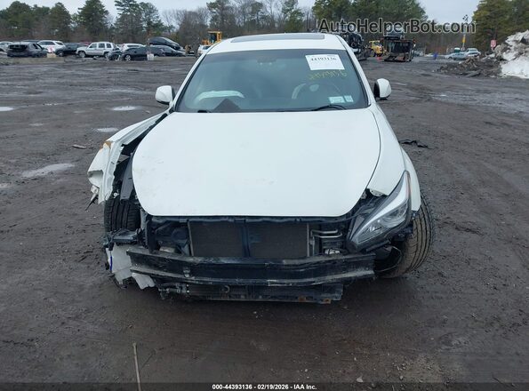 JN1BY1AR8HM770801 2017 INFINITI Q70 Белый Вид щитка приборов