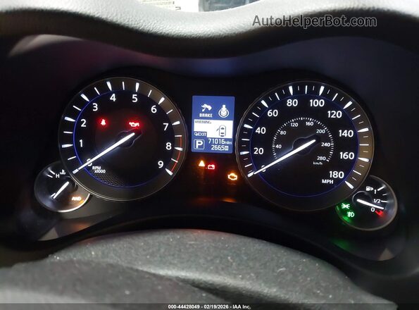 JN1BY1PR3HM210045 2017 INFINITI Q70L Черный Вид задних сидений