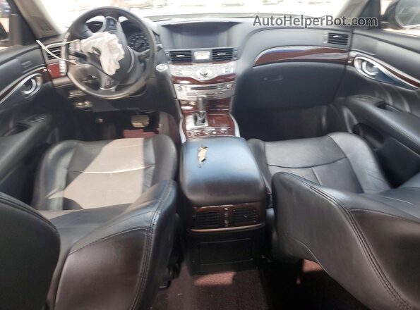 JN1BY1PRXHM210141 2017 INFINITI Q70L Синий Вид панели приборов